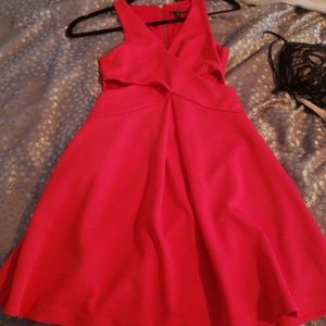 Red Express dress